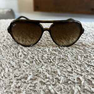 Ray-Ban Brown Aviator Sunglasses